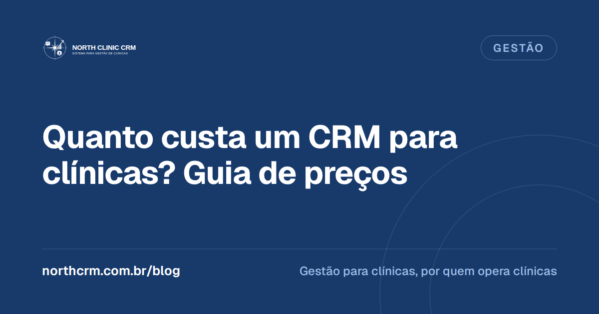 Quanto Custa um CRM para Clínicas? Guia de Preços e ROI
